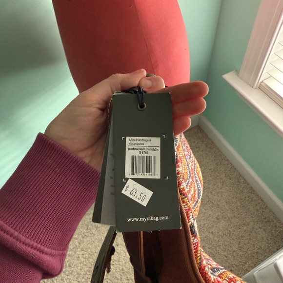 NWT Myra Peanut Brown Crossbody Bag - Picture 13 of 13